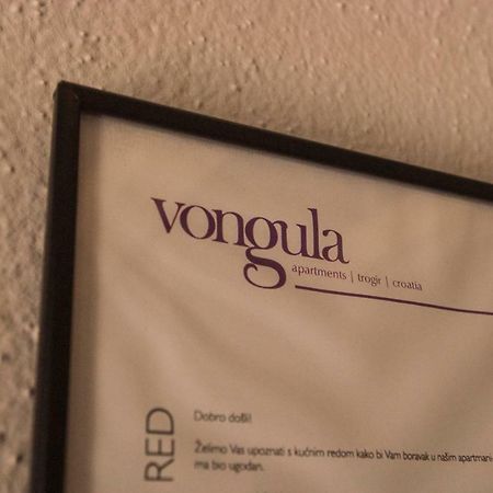 Apartments Vongula Трогир Экстерьер фото